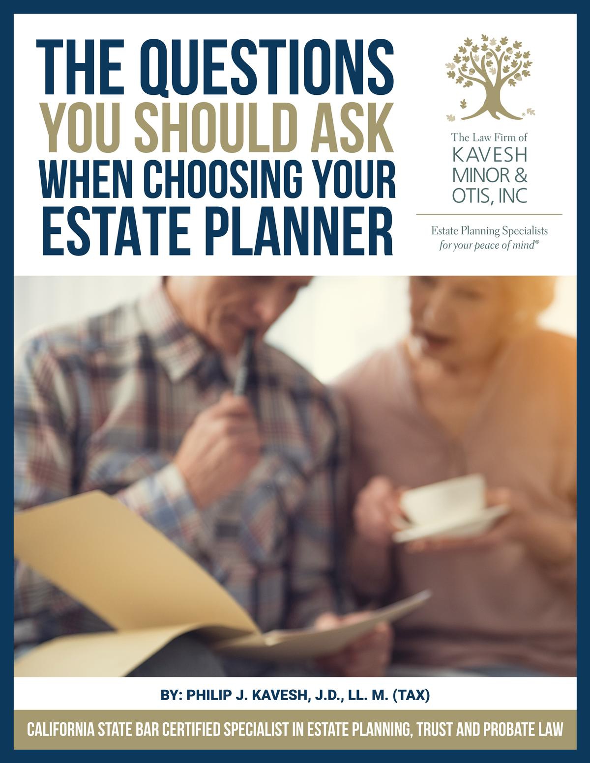 Questions To Ask Your Estate Planner